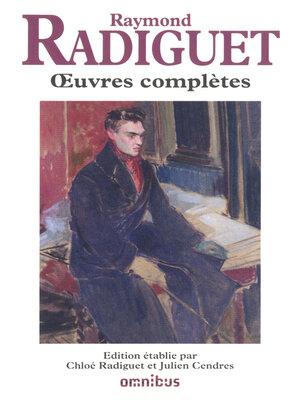 cover image of Œuvres complètes de Raymond Radiguet